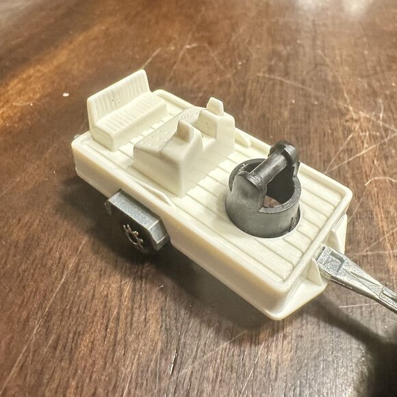 Vintage Majorette Land Rover NASA Diecast Vehicle & Trailer Set - Picture 5 of 6